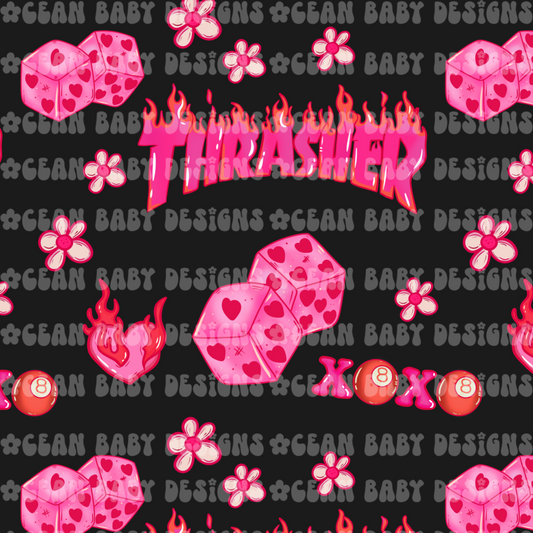 V day thrasher black