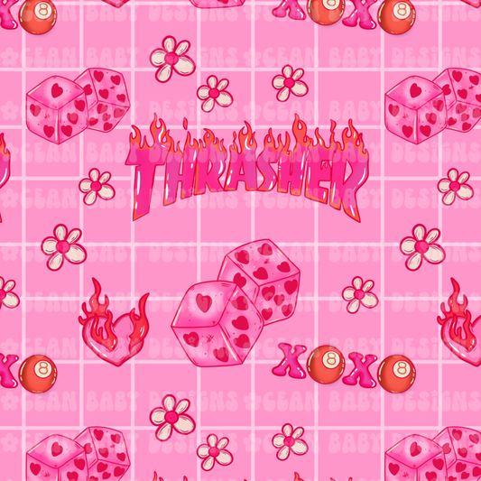 V day thrasher pink