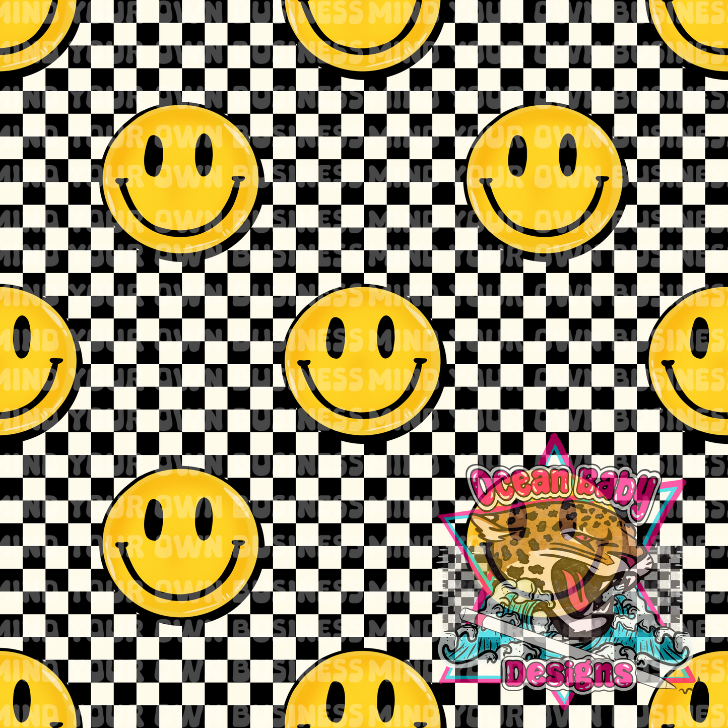 Smiley checkered